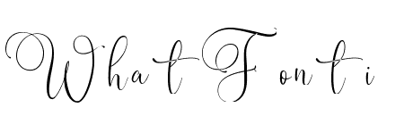 Rendezvows font Regular