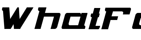 NFC GHILLER Italic