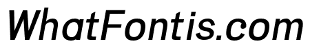 Halton Semi-Bold Italic