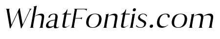 Antique Regular Italic