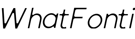 SenticDisplay-LightItalic