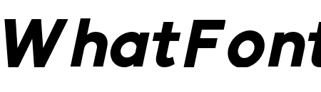 SenticText-BlackItalic