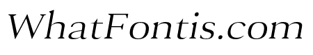 Selma light-italic