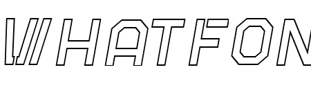 Mars Outline Italic