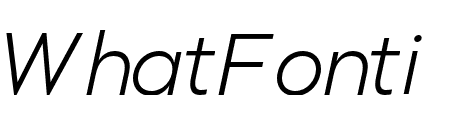 Suprema Light Italic