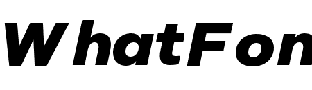 Suprema ExtraBold Italic