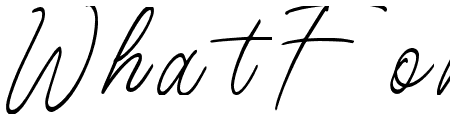 BirdspringSignature-Regular