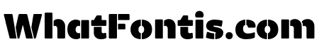Monty Stencil-Black