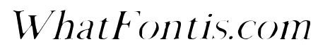 Morgen Thin Italic
