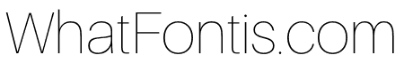 Finis Grotesk Hairline