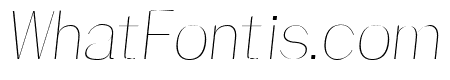 Malak Thin Italic