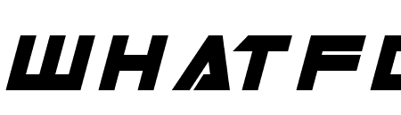 Robot World Italic