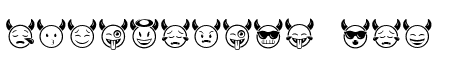 Devil Emoji Regular