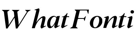 Fortescue Median Semibold Italic Pro