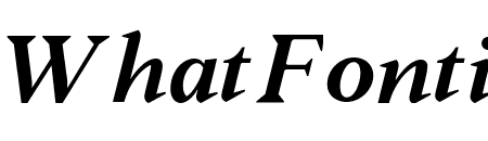 Fortescue Text Bold Italic Pro