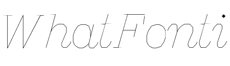 Mad Serif Fill Light Italic