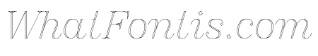 Mad Serif Italic