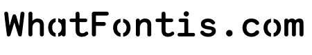 Monosten Stencil Bold Pro