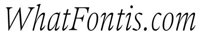 Haultin Thin Italic