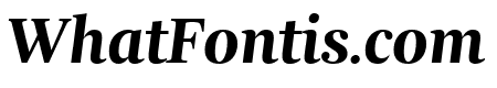 Arnhem Display Bold Italic