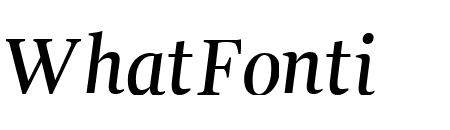Arnhem Display Normal Italic