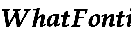 Fresco Bold Italic