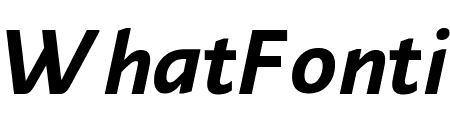 Fresco Sans Bold Italic