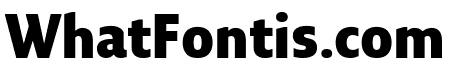 Fresco Sans Condensed Black