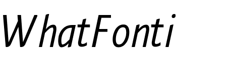 Fresco Sans Condensed Normal Italic