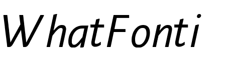 Fresco Sans Normal Italic