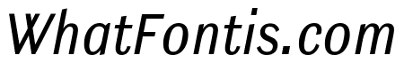 Ludwig Condensed Blond Italic