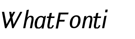 Ludwig SemiCondensed Blond Italic