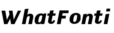Ludwig SemiCondensed ExtraBlack Italic