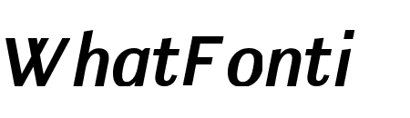 Ludwig SemiCondensed SemiBold Italic