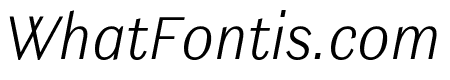 Ludwig Thin Italic