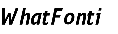 Monitor Condensed Bold Italic