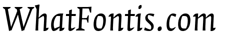 Quadraat Italic