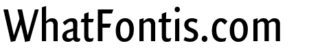 Quadraat Sans Condensed Regular