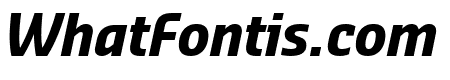 Sansa Condensed Bold Italic