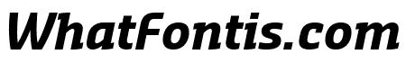 Sansa Slab SmCondensed Bold Italic