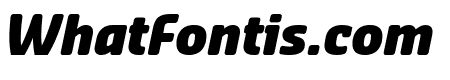 Sansa Soft Condensed Black Italic