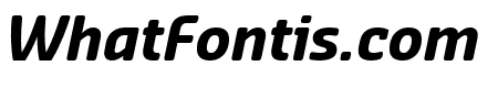 Sansa Soft SemiCondensed Bold Italic