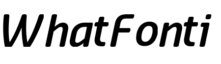 Sansa Soft SemiCondensed SemiBold Italic