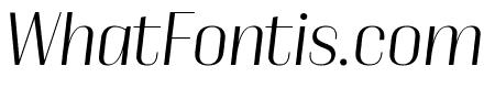 Cobertura 06 Light Italic