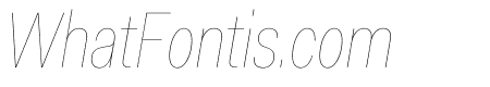 Fakt Condensed Air Air Italic