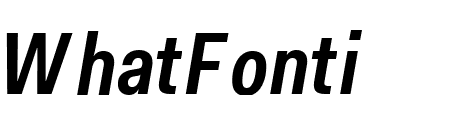 Fakt Condensed SemiBold Italic