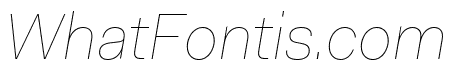 Fakt Hair Hair Italic
