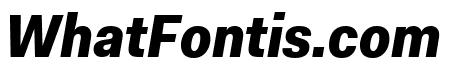 Fakt SemiCondensed Black Italic