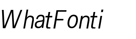 Fakt SemiCondensed Blond Italic