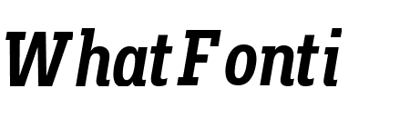 Fakt Slab Condensed SemiBold Italic